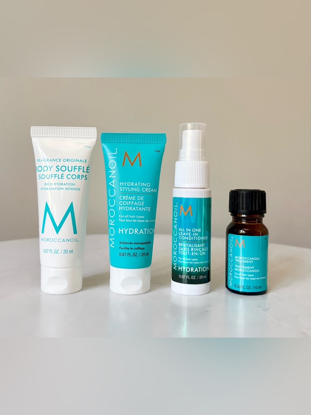Moroccanoil Travel Gift Set New, Sealed